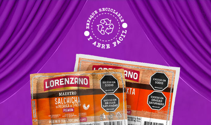Empaques 100% reciclables de la Línea Maestro Lorenzano