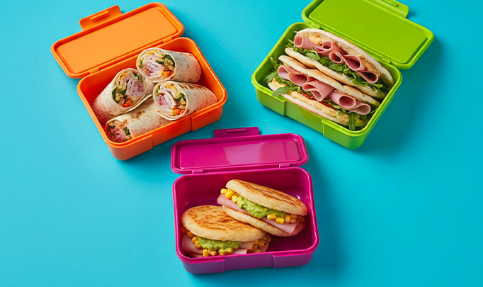 Loncheras con jamones Lorenzano