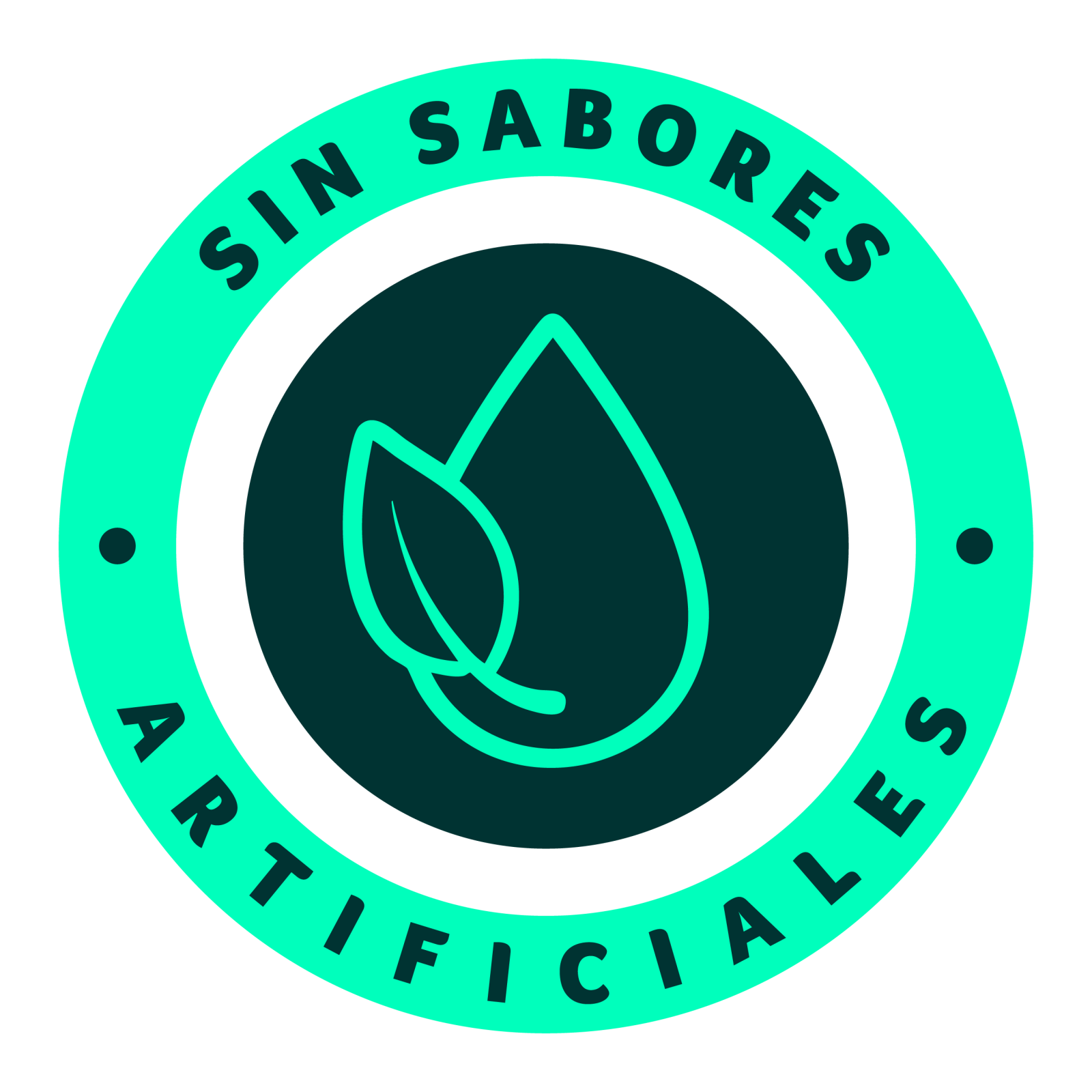 Icono sin sabores artificiales