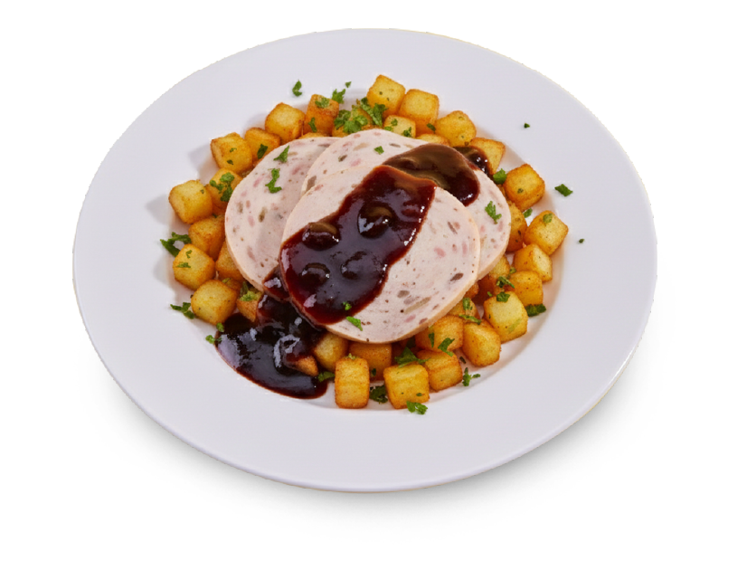 Lomo de Pollo cremoso al horno con papas crocantes