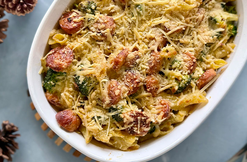 Pastas gratinadas